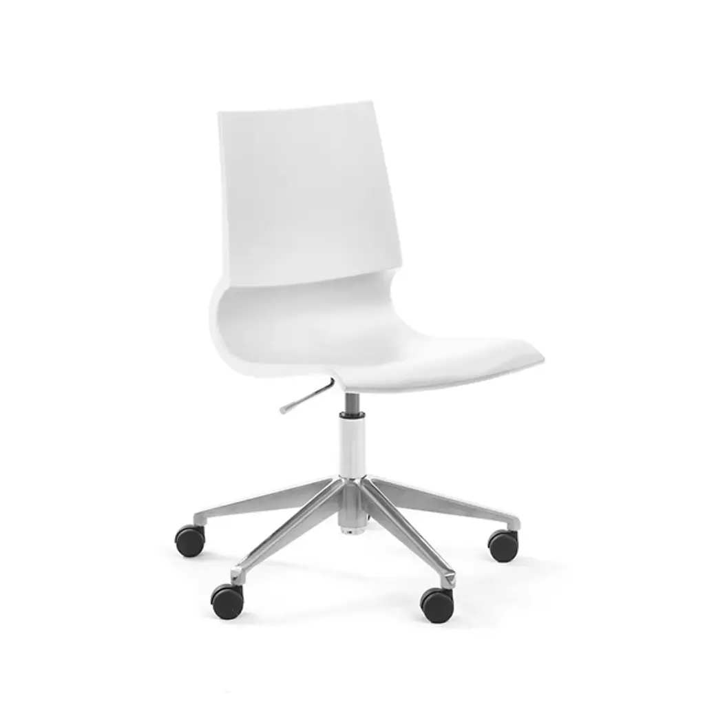 Gigi Swivel Armless Chair