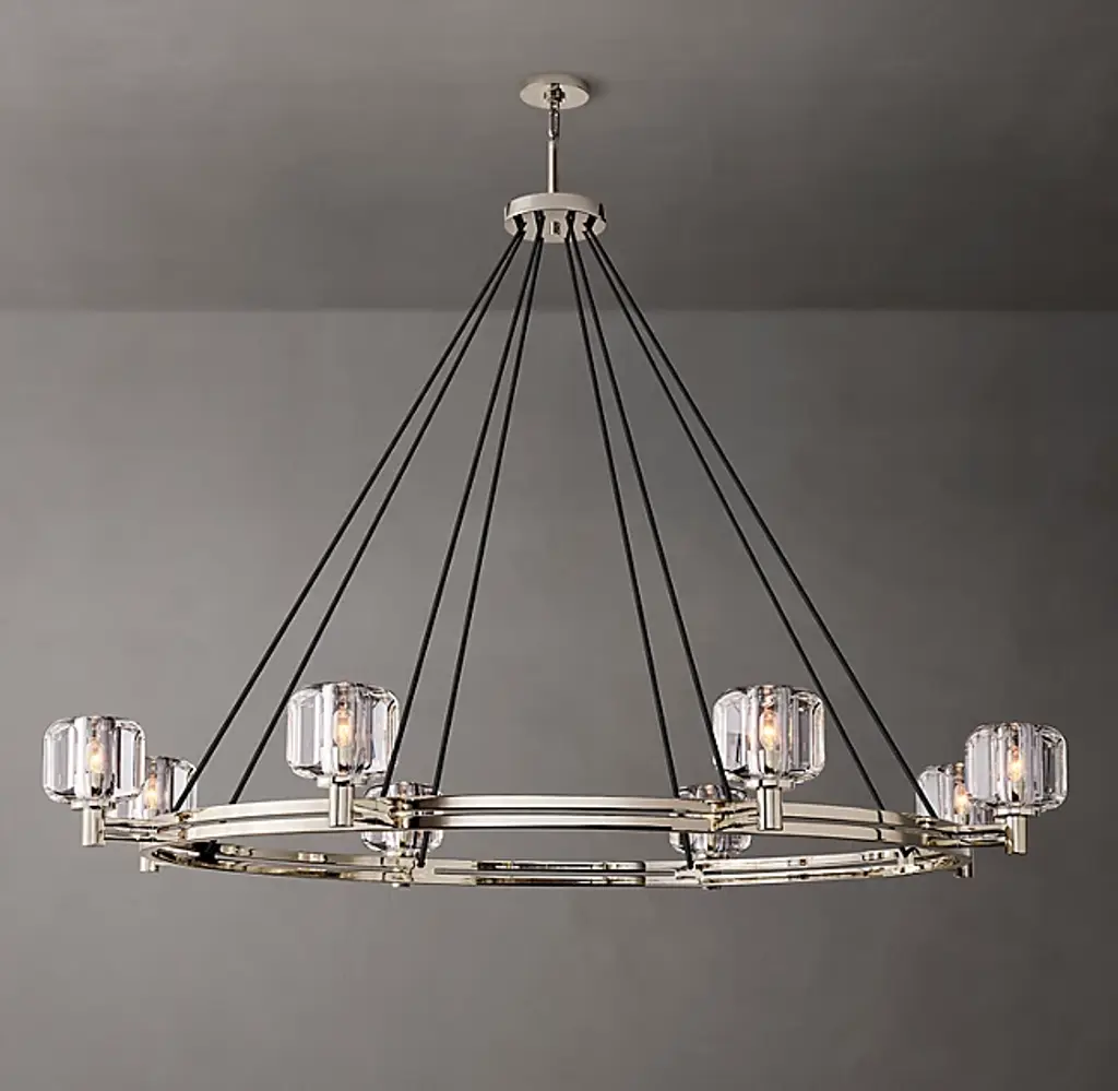 Demaret Round Chandelier 60"