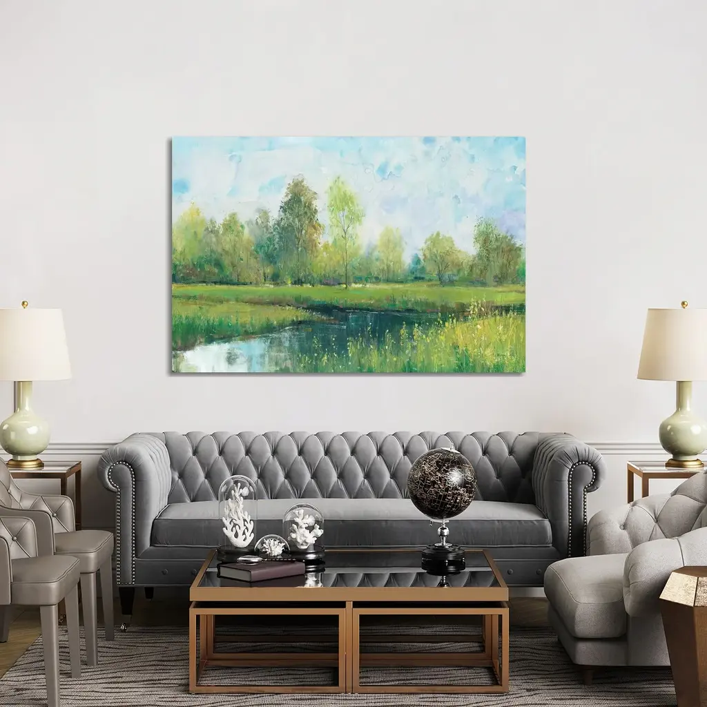 Icanvas "Tranquil Park I" By Tim Otoole Canvas Print - 26x40x1.5
