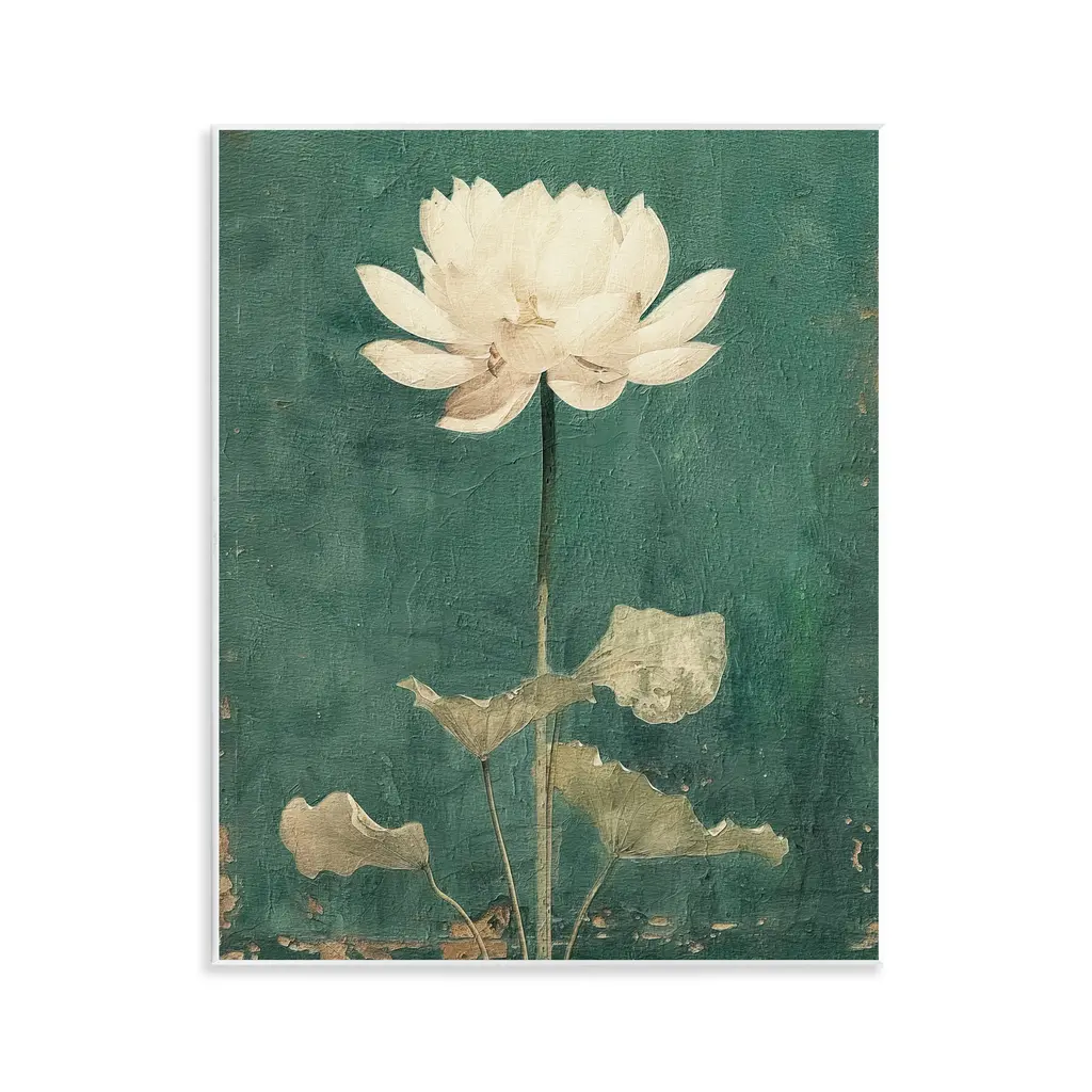 Stupell Vintage Floral Bud Wall Plaque Art Design By Rileyb - 11 X 14