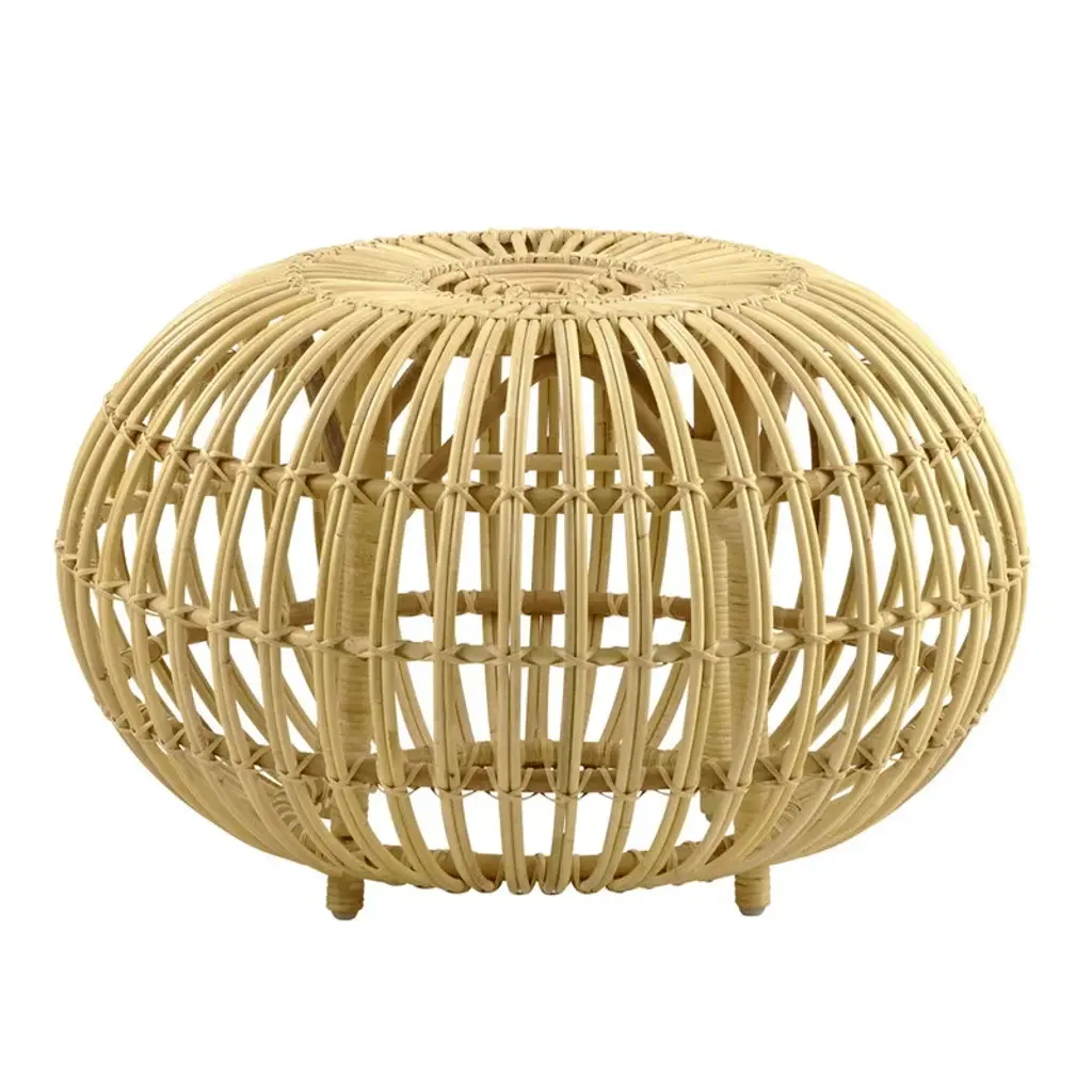 Franco Albini Exterior Ottoman, Large, Natural