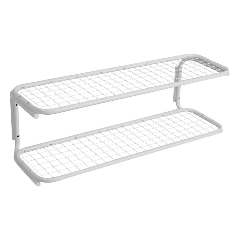 Classic Shoe Rack, 80 Cm, White