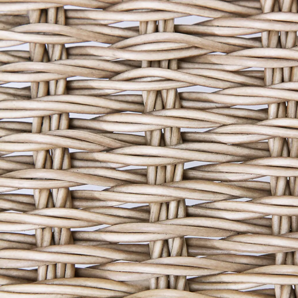 Cambridge Casual Sierra Teak Outdoor Dining Chair - Natural Teak / Honey Twist Wicker