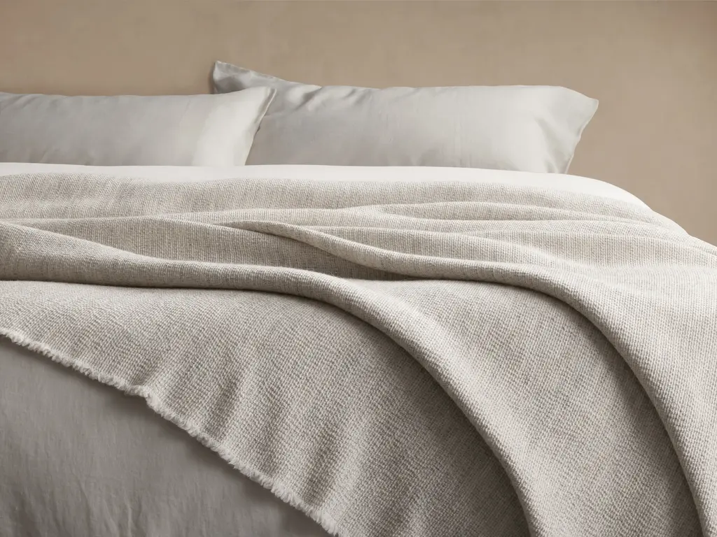 Italian Wool Bed Blanket