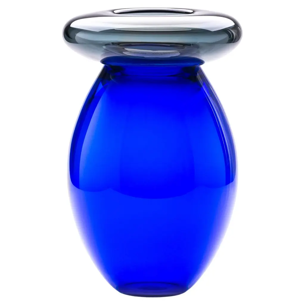 Queen Blue Vase By Purho