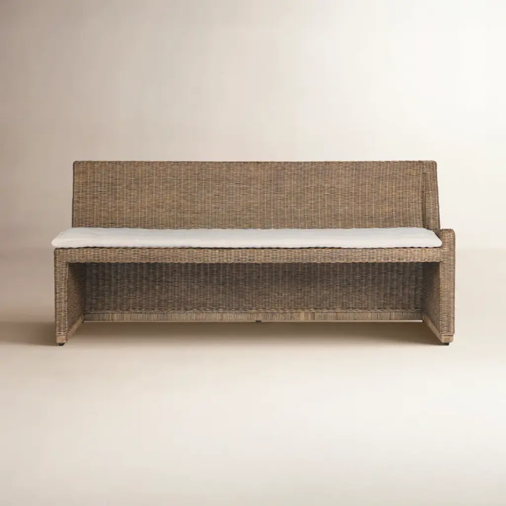 Senna Woven Dining Bench
