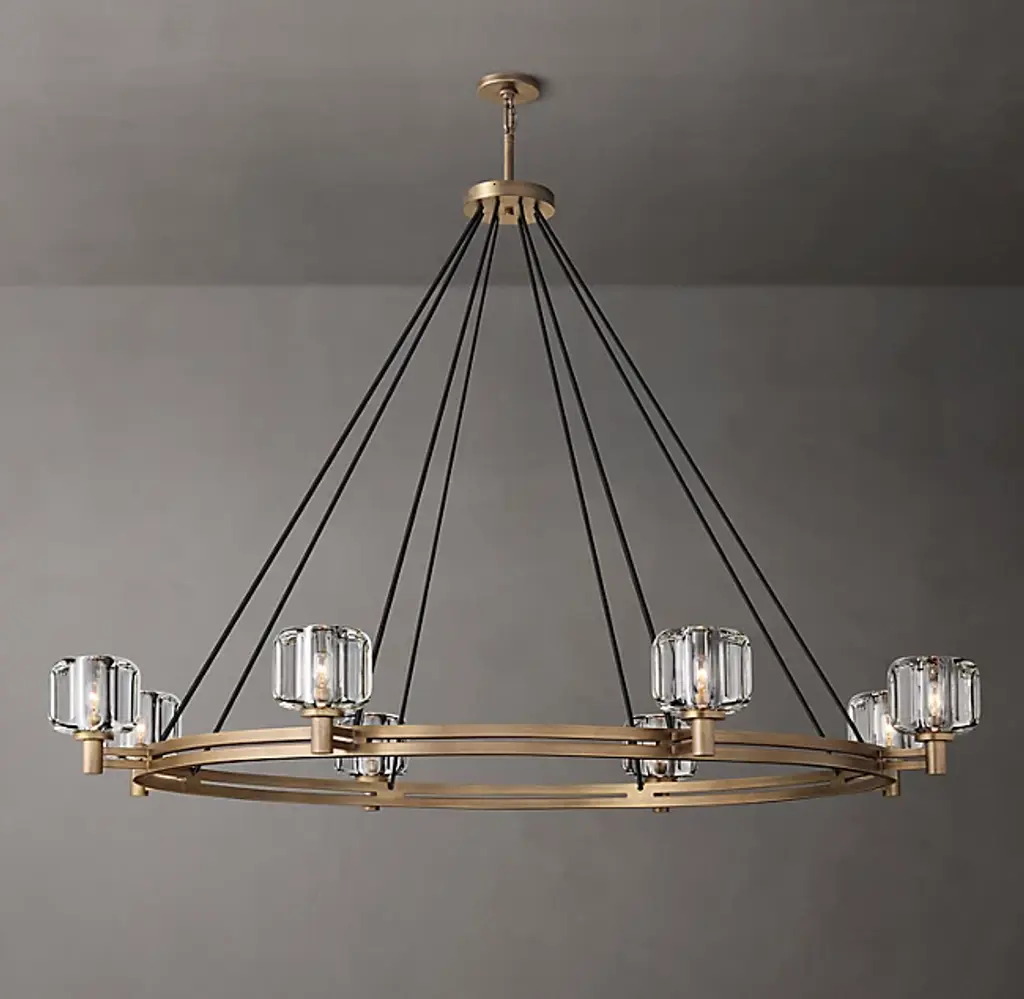Demaret Round Chandelier 60"