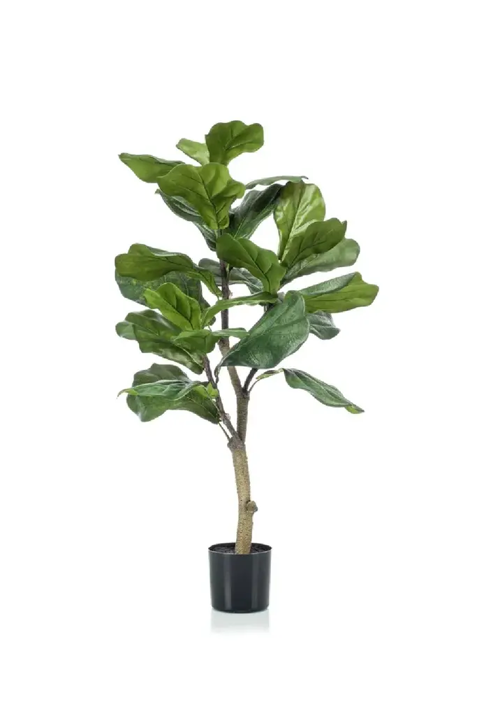 Artificial Fiddle Leaf Plants (4) Xs | Emerald Ficus Lyrata