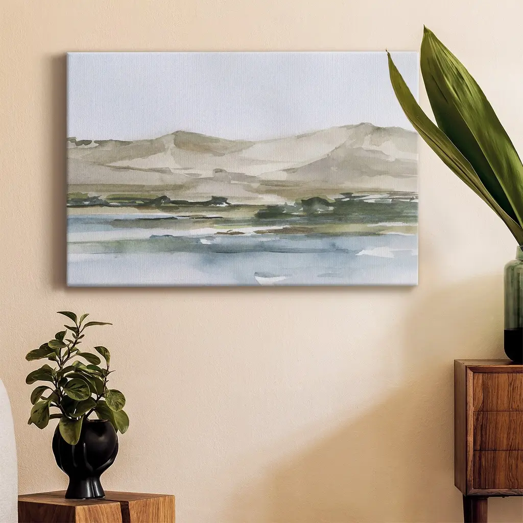 Desert Mountains Ii Premium Gallery Wrapped Canvas - Ready To Hang - 18x27