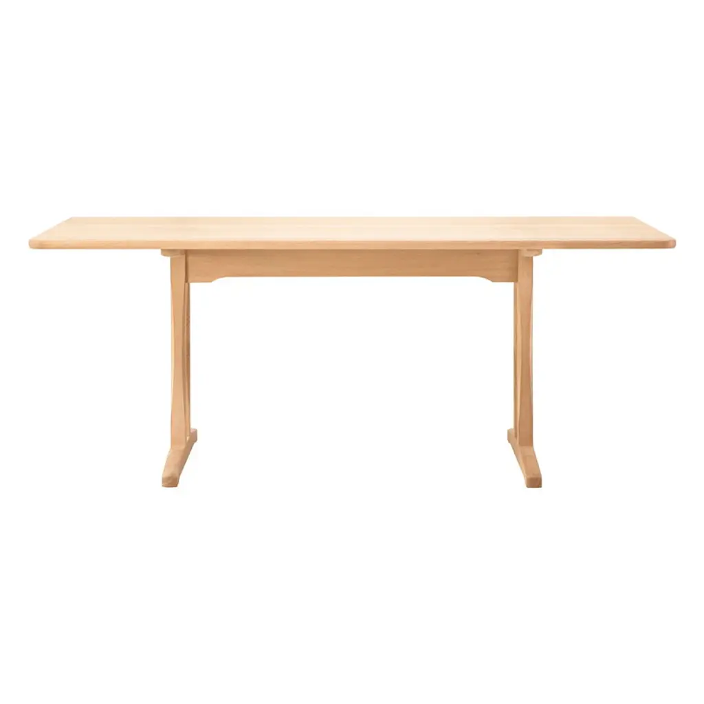 C18 Table, 180 X 90 Cm, Light Oiled Oak