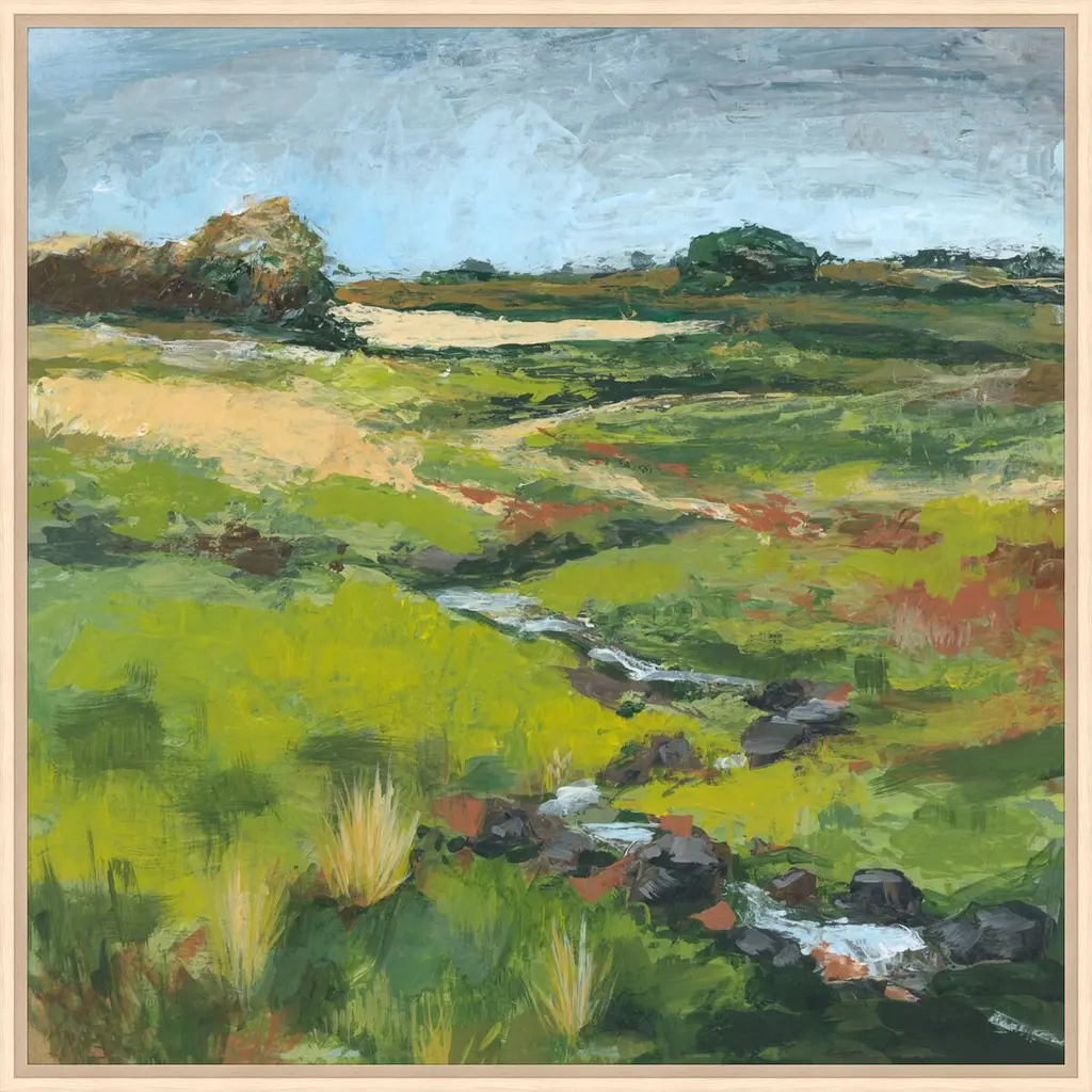 Rumbling Brook Painting By Sam Nash