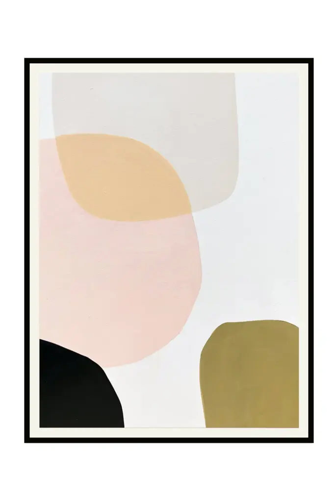 Pastel Abstract Oil Painting | Liang & Eimil Composition I