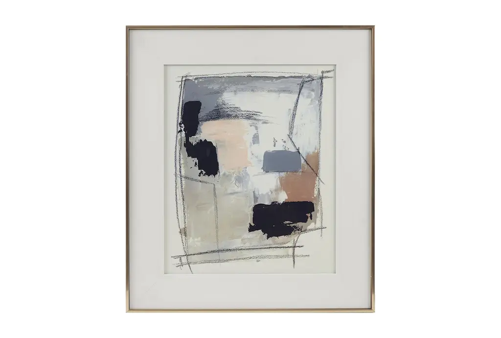 28x32 Abstract Reveal | Framed Art | Vertical | Print