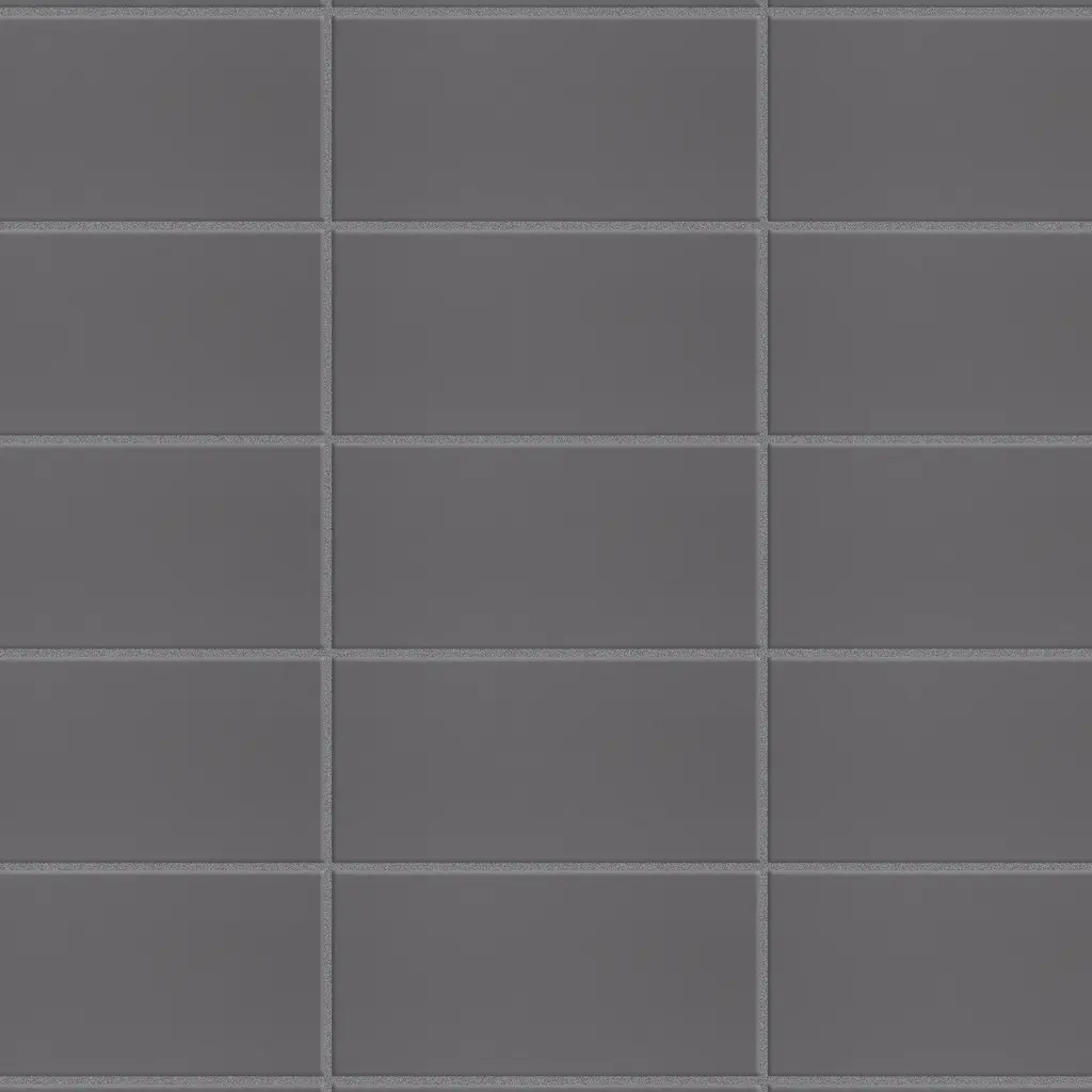 Merola Tile Biotech Piscina Brick Dark Grey Matte 4-3/4" X 9-5/8" Porcelain Floor And Wall Tile - Case (34 Tiles)