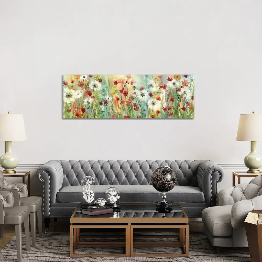 Icanvas "Sunny And Wild" By Carol Robinson Canvas Print - 20x60x1.5