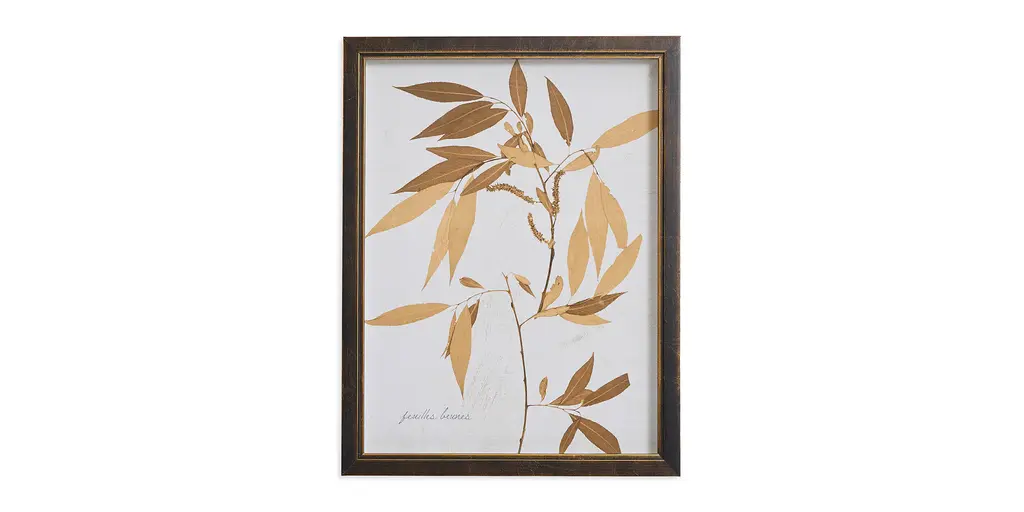 Sepia Bamboo Leaves