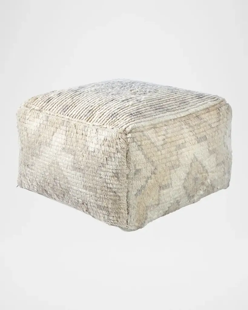 Surya Freyja Handknot Pouf | Horchow