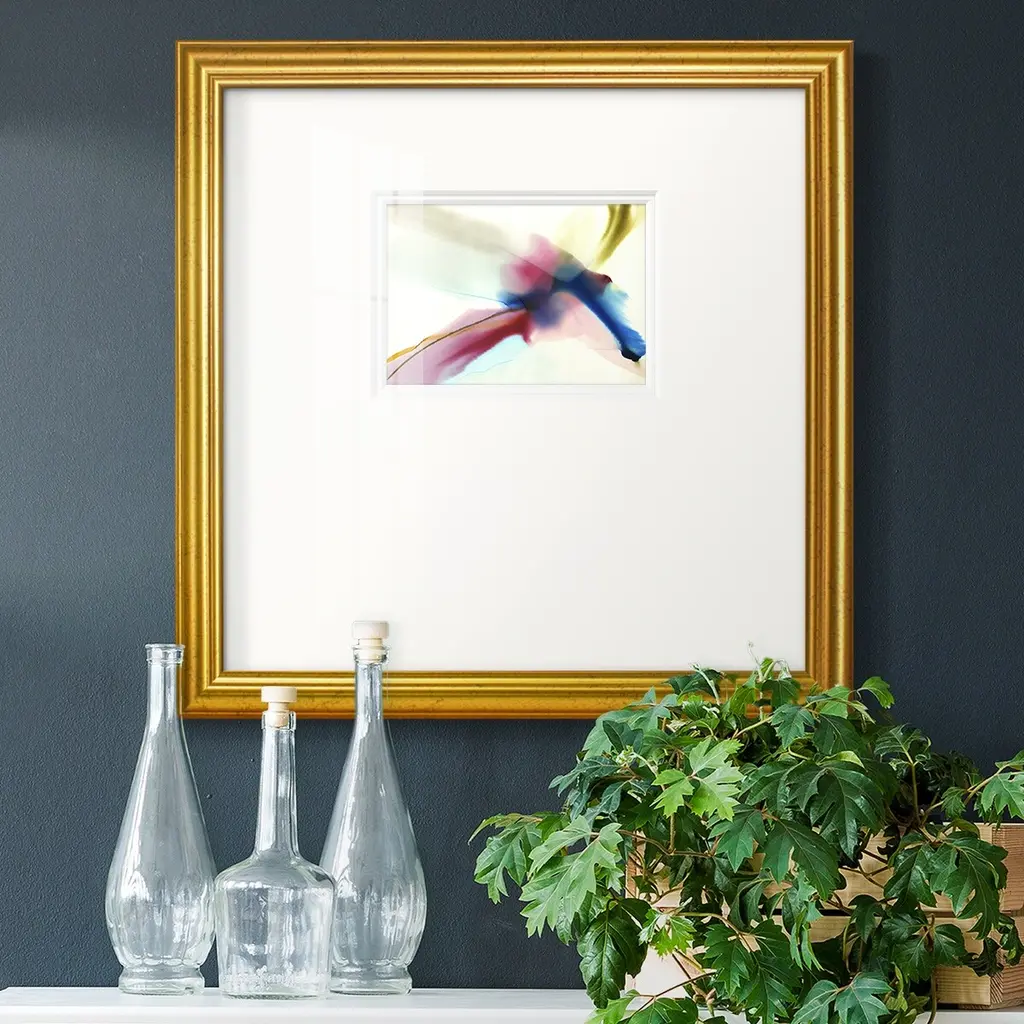 Untitledpremium Framed Print - 16x16 - Gold