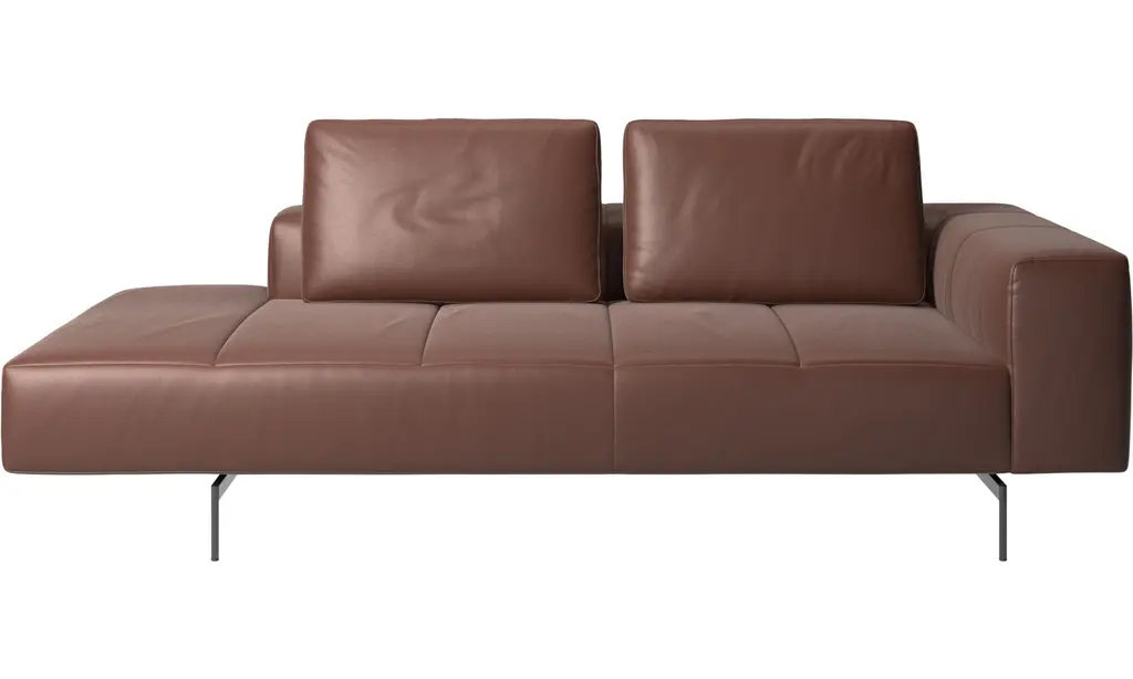 Amsterdam Sofa With Pouf On Right Side by BoConcept · Onton