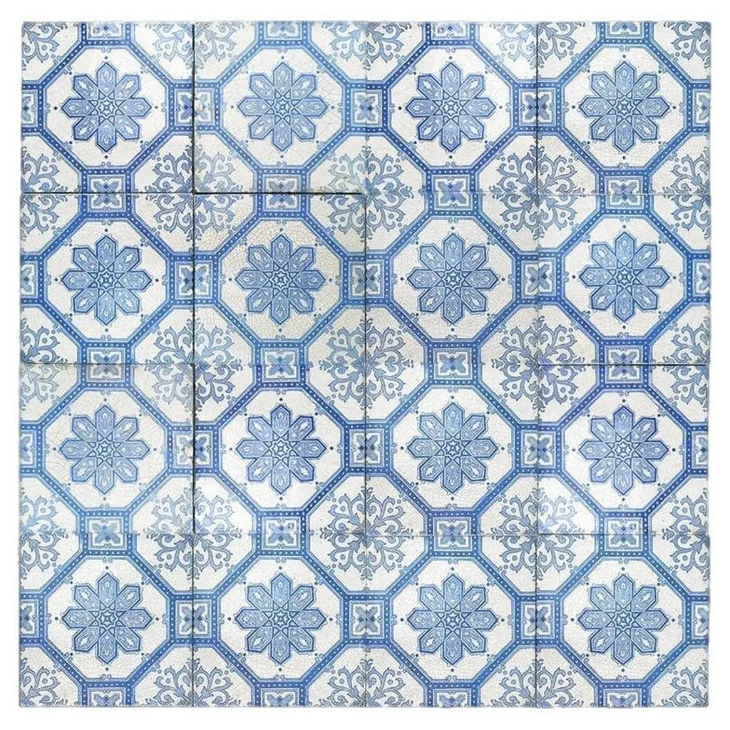 1 Of The 100 Art Deco Tiles By Boch Freres, La Louvière, 1920's