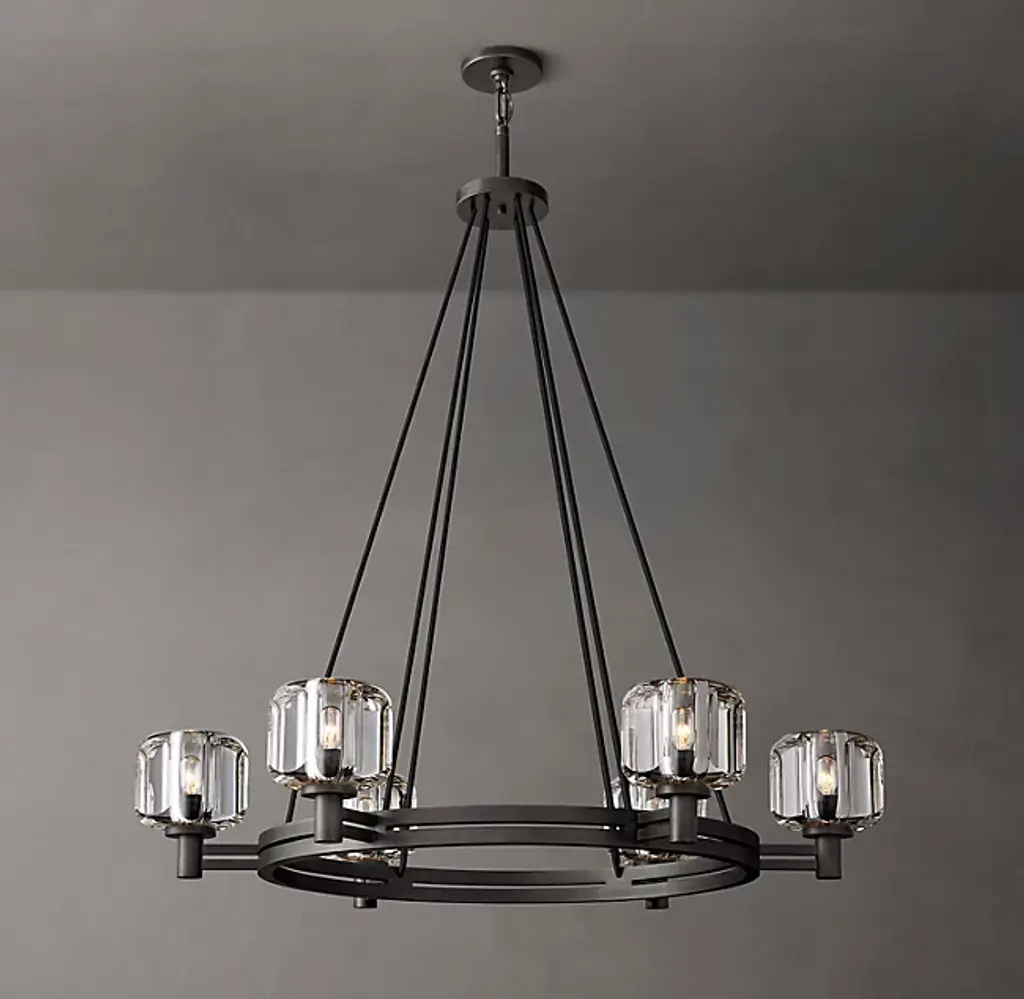 Demaret Round Chandelier 36"