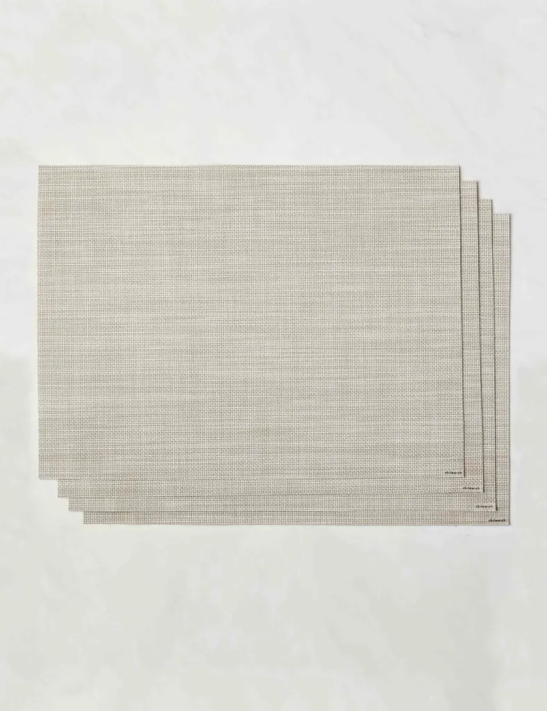 Mini Basketweave Rectangle Placemat (Set Of 4) By Chilewich