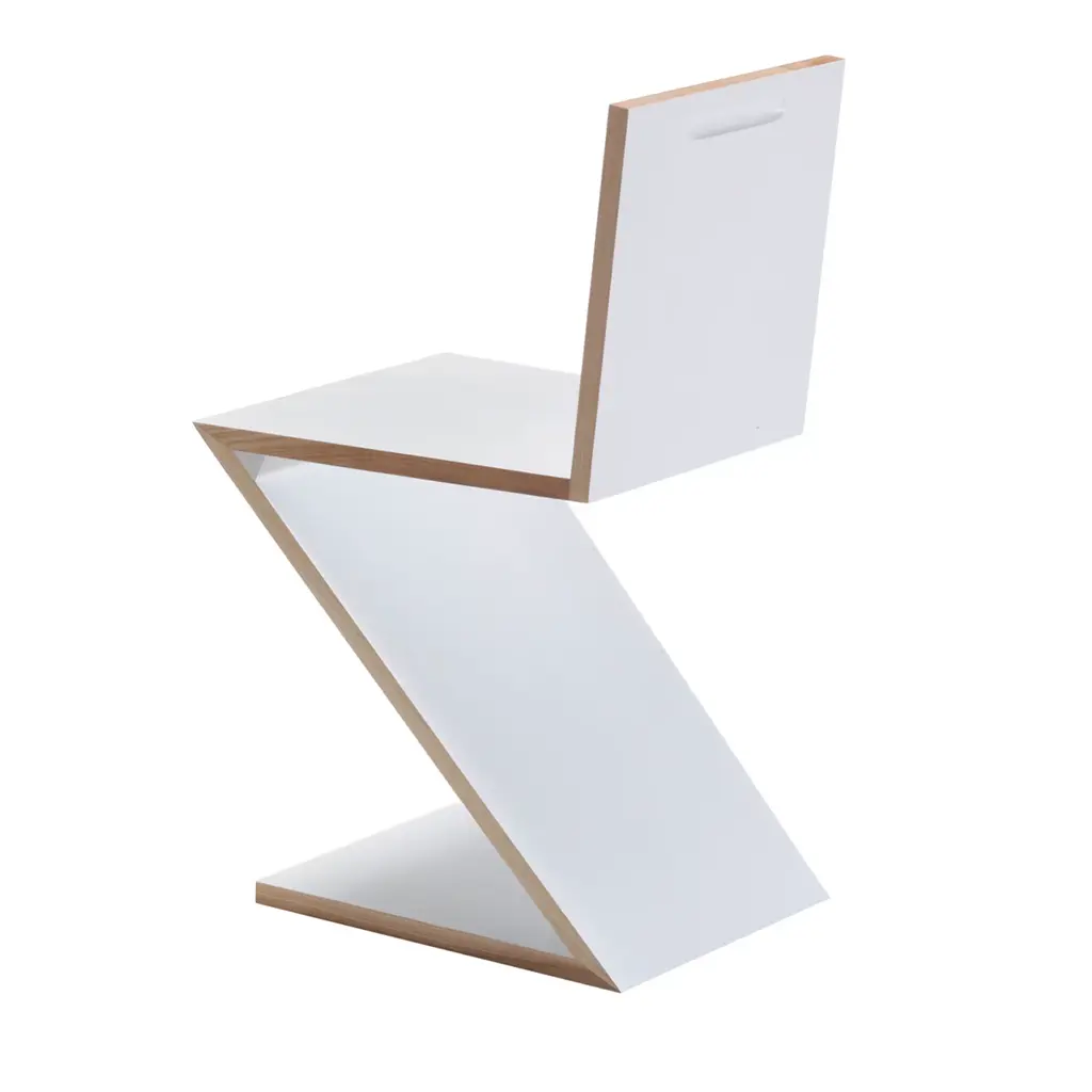 Zig Zag Chair By Gerrit Thomas Rietveld