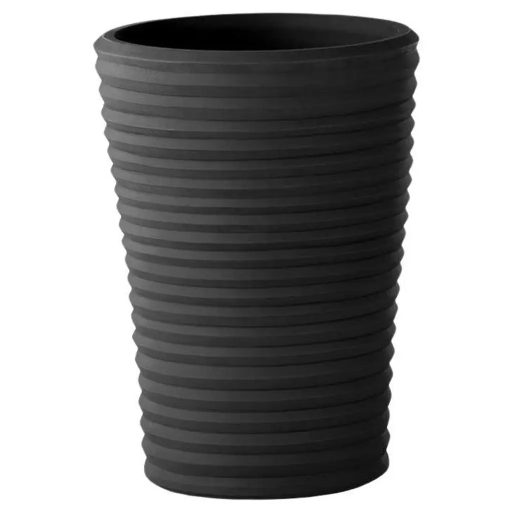 Elephant Grey Large S-Pot By Slide Studio