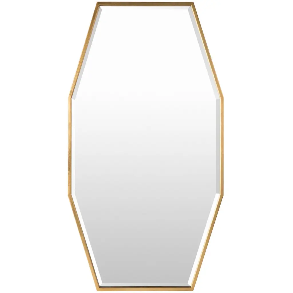 Ali Wall Mirror, Gold