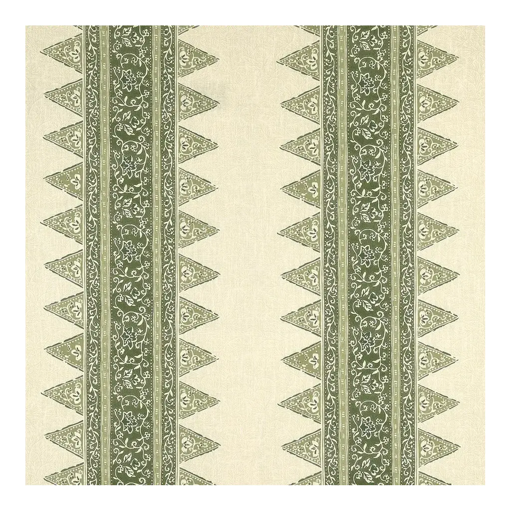 Schumacher X Mark D. Sikes Foxglove Indoor/outdoor Fabric In Leaf Green