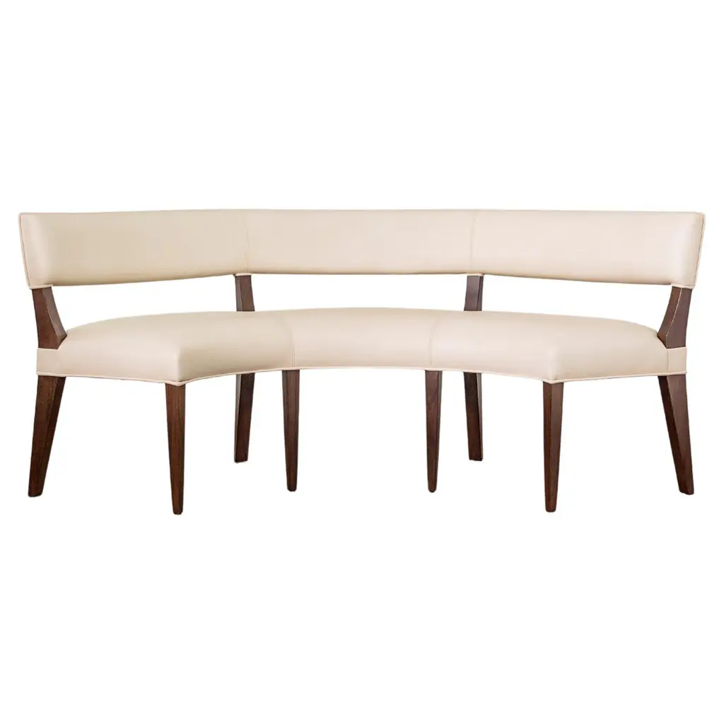 Modern Exotic Wood Booth Seating From Costantini, Bruno
