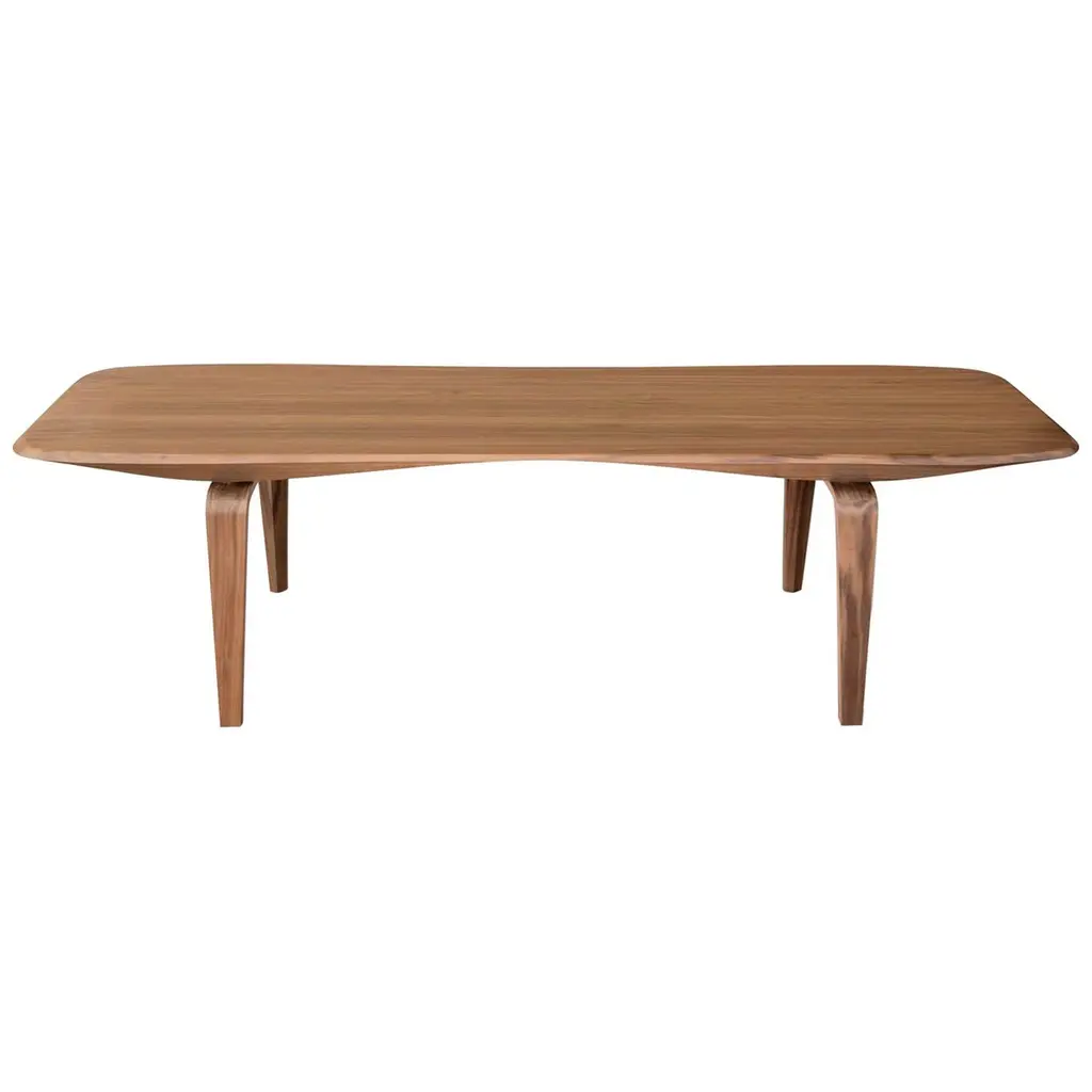 Canaletto Walnut Kg Bench With Flat Top, Made In Italy