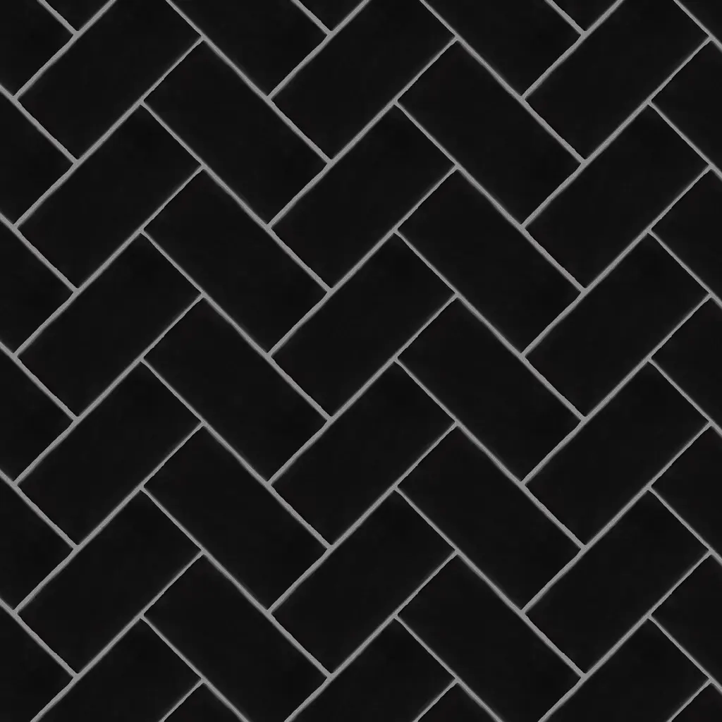 Merola Tile Castillo Matte Black 3" X 6" Ceramic Wall Tile - Case (44 Tiles)