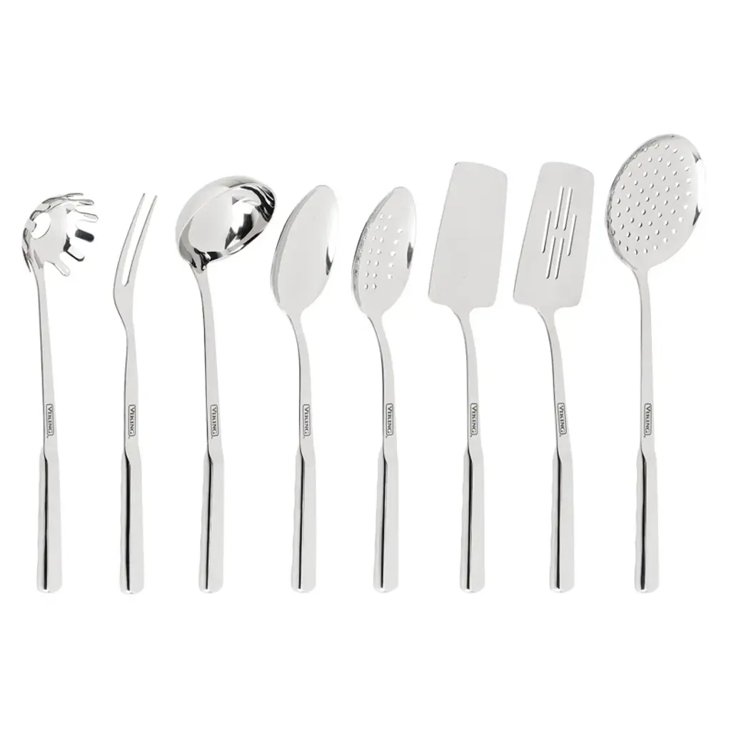 Viking Stainless Steel 8 Piece Utensil Set