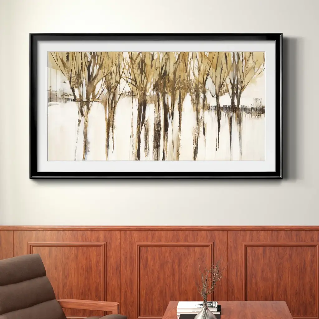 Perfect Harmony-Premium Gallery Wrapped Print - Ready To Hang - Black - 22x42