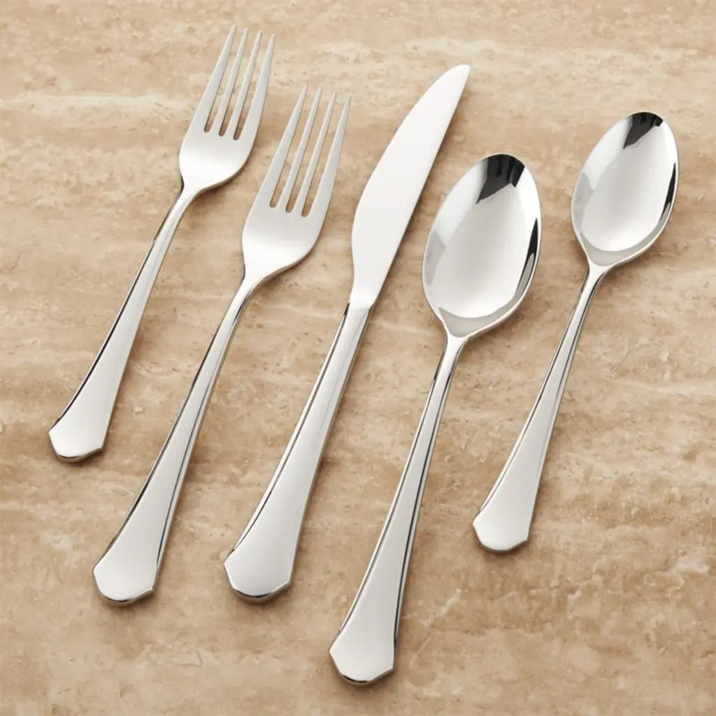 York Mirror 20-Piece Flatware Set
