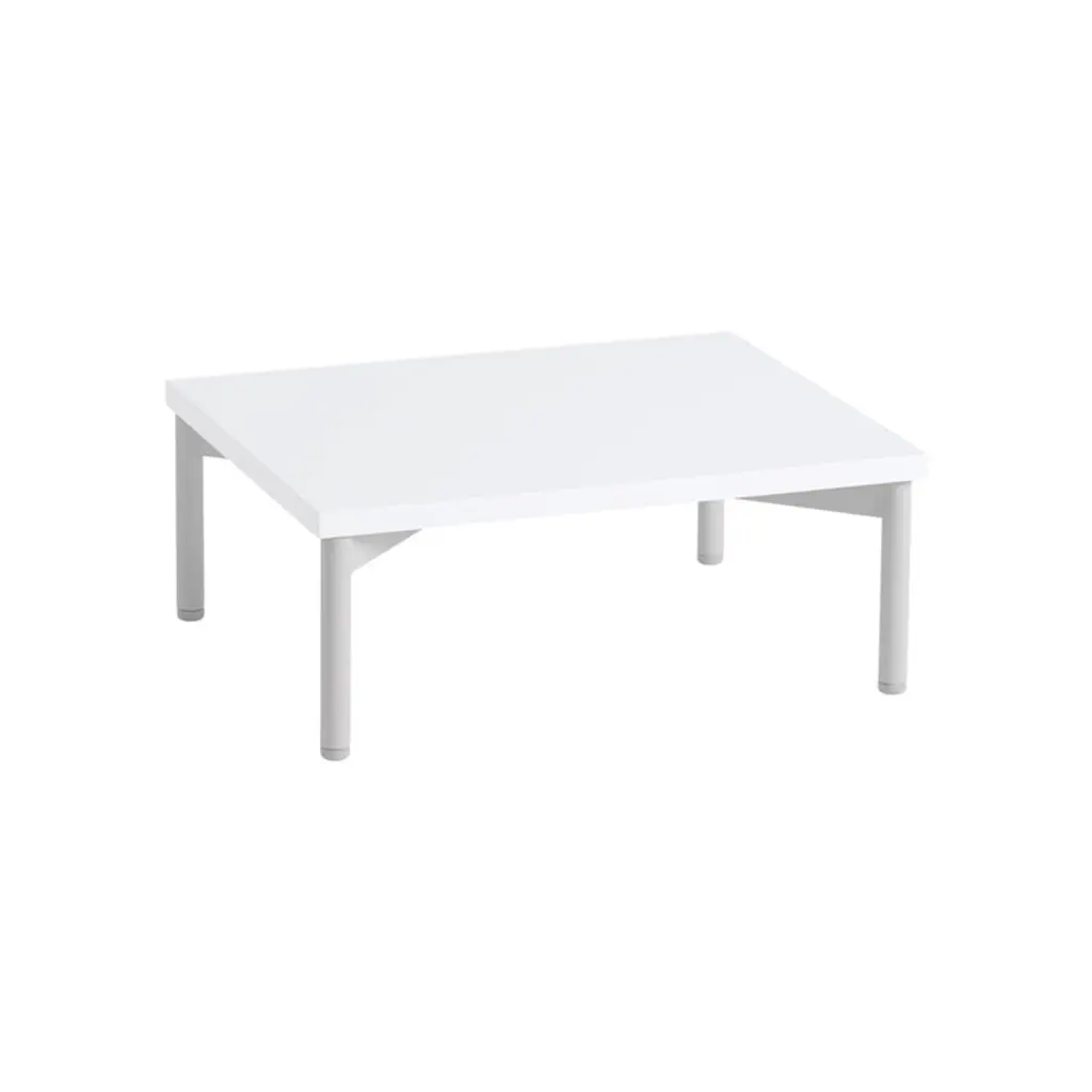 Stacked Podium With Tube Base, 43,5 X 35 X 17 Cm, White