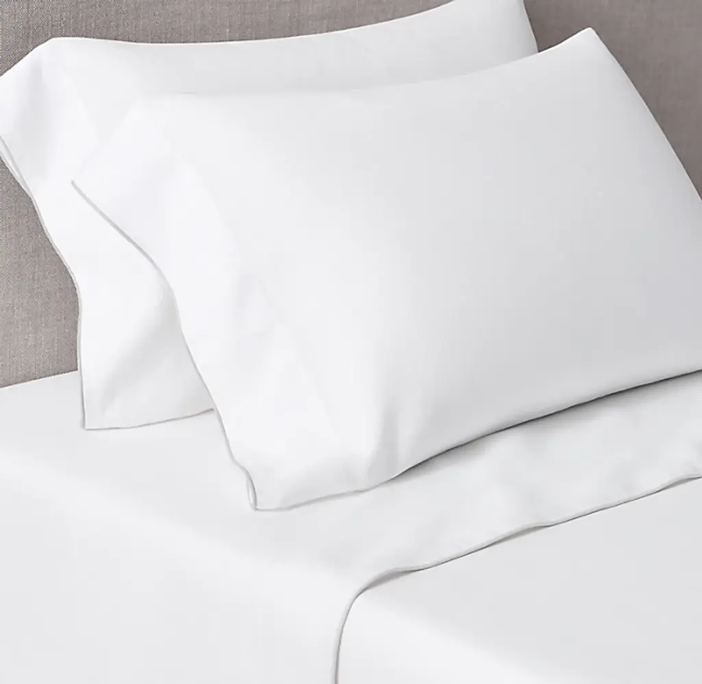 Italian Heritage Washed Piped Linen Sheet Set
