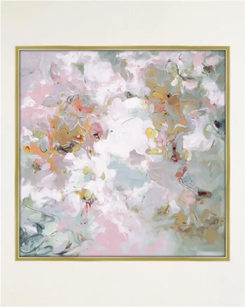 Prestige Arts Floral Whisps Giclee On Canvas | Horchow