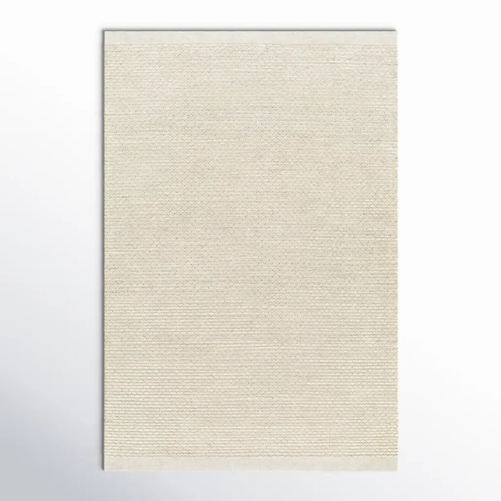 Rylee Striped Flatweave Wool Area Rug In Beige