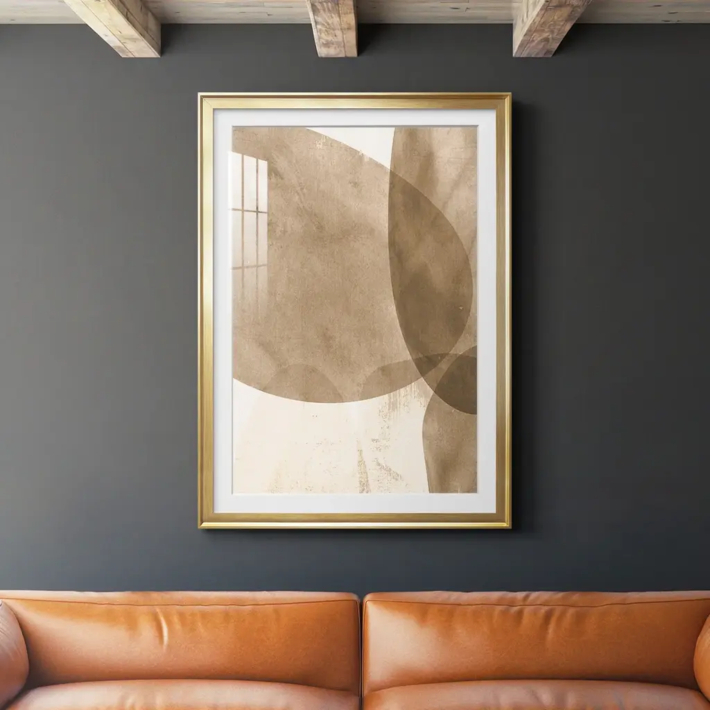 Neutral Object I Premium Framed Print - Ready To Hang - 30.5x42.5 - Silver