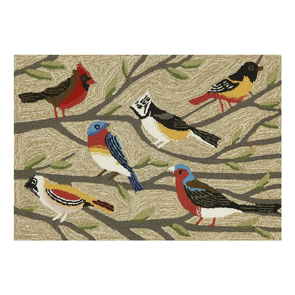 Bird And Branch Door Mat