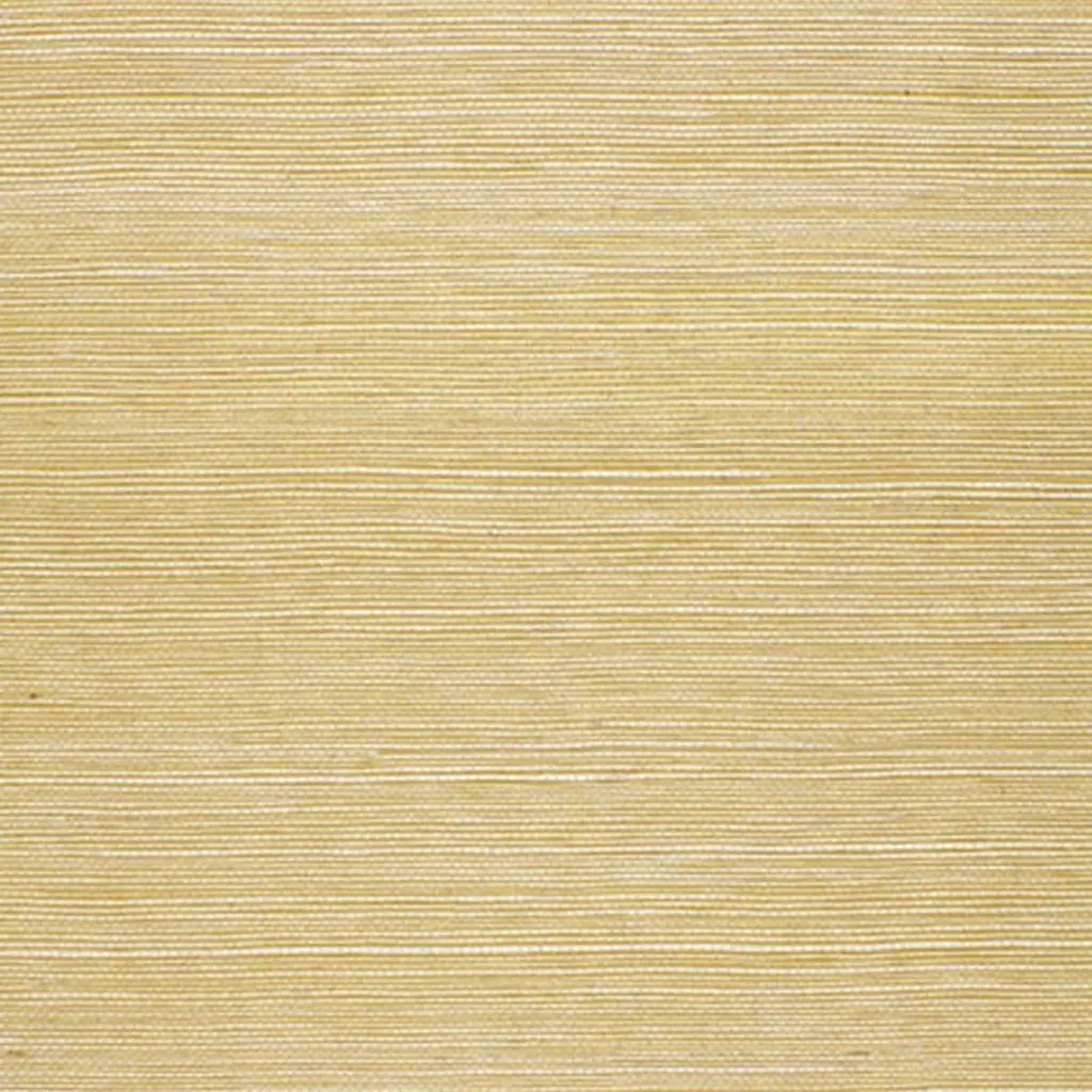 Schumacher Suwon Sisal Wallpaper In Gold