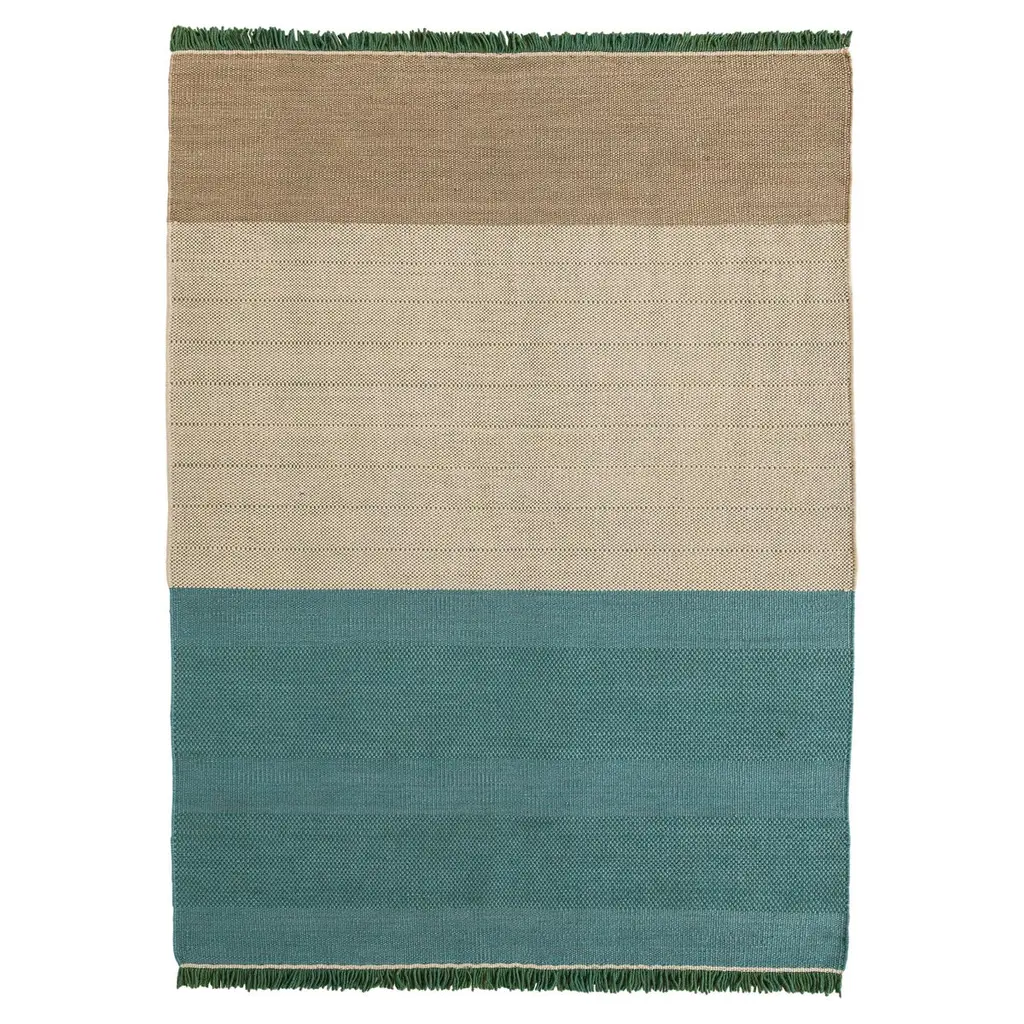 Large 'Tres Stripes' Hand-Loomed Rug For Nanimarquina