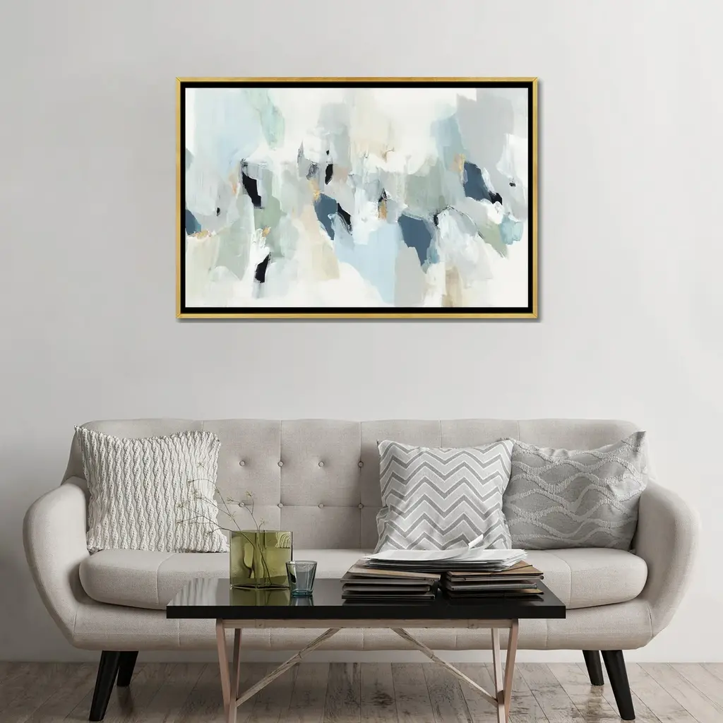 Icanvas "Little Talks I" By Isabelle Z Framed Canvas Print - Black - 32x48