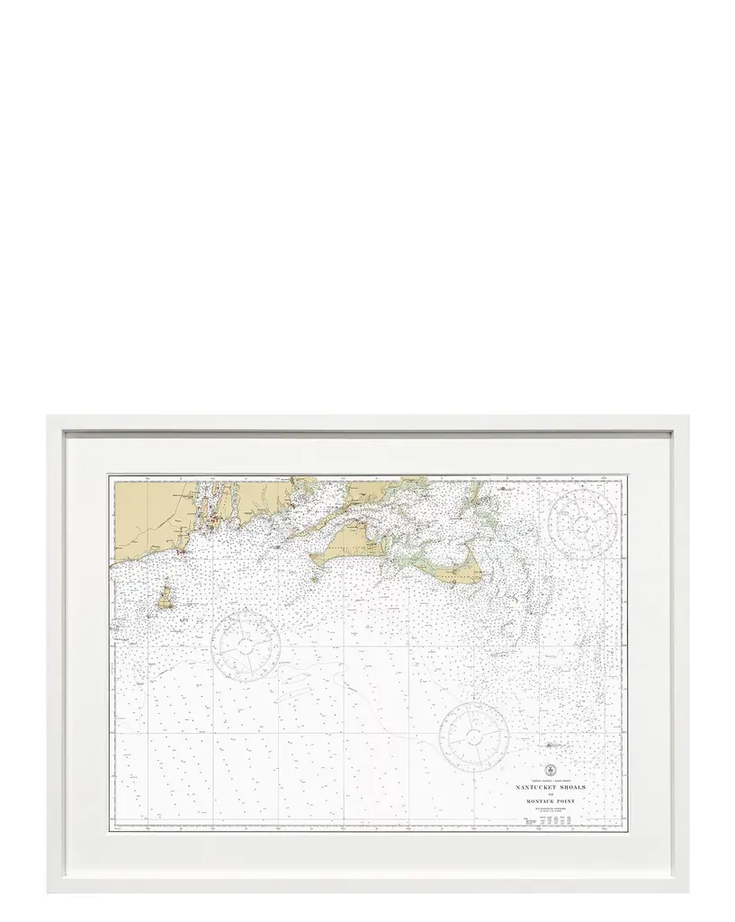 "Nantucket" Vintage Map