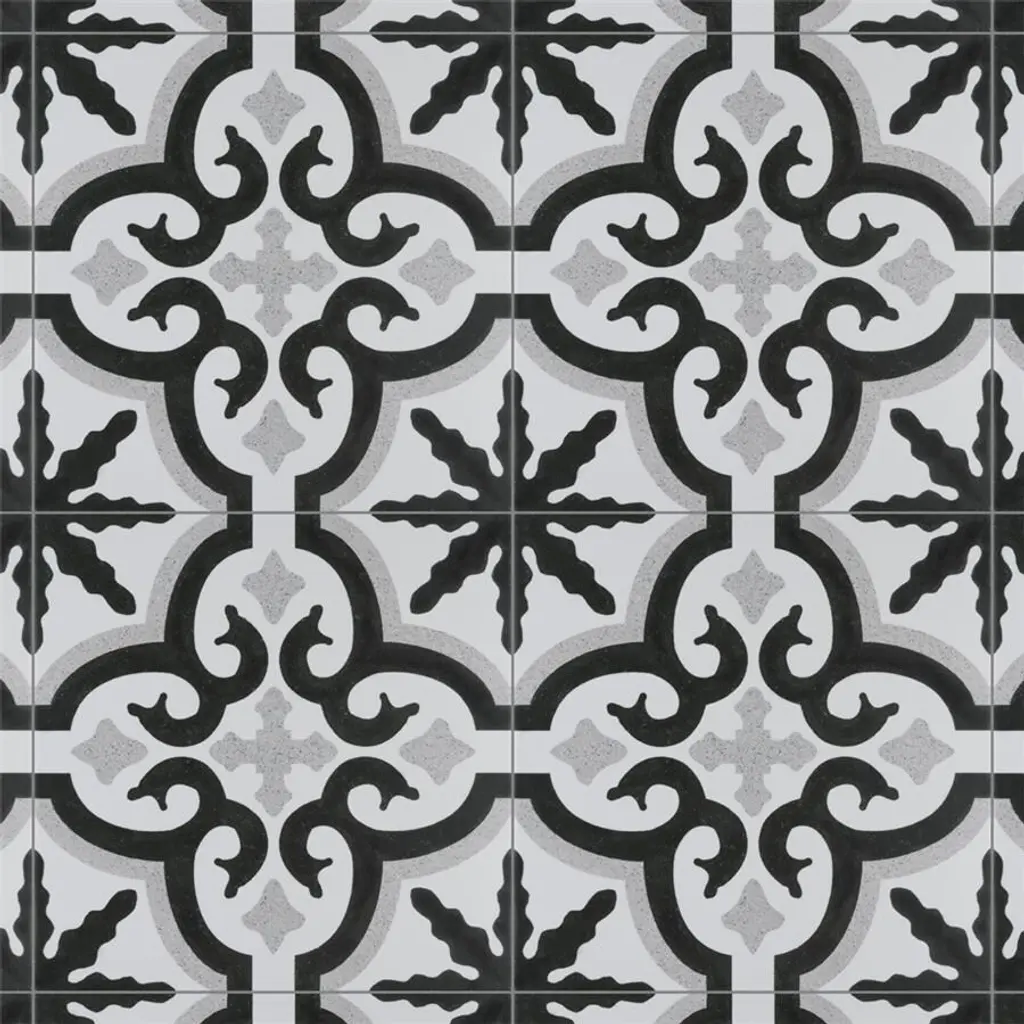 Merola Tile Jaen 9-3/4" X 9-3/4" Porcelain Floor And Wall Tile - Case (16 Tiles)