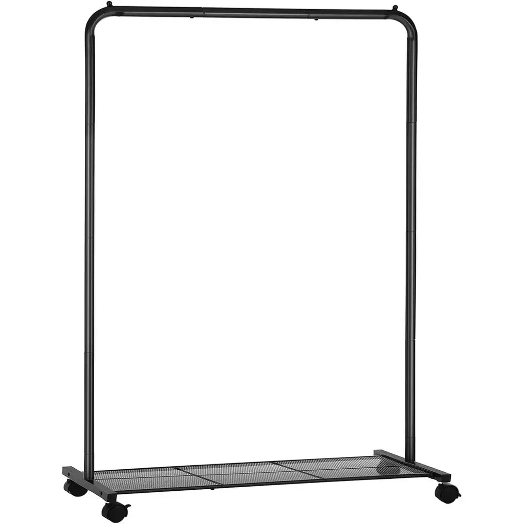 Clothes Rack With Wheels - Black - 15.9*35.8*62.2inch