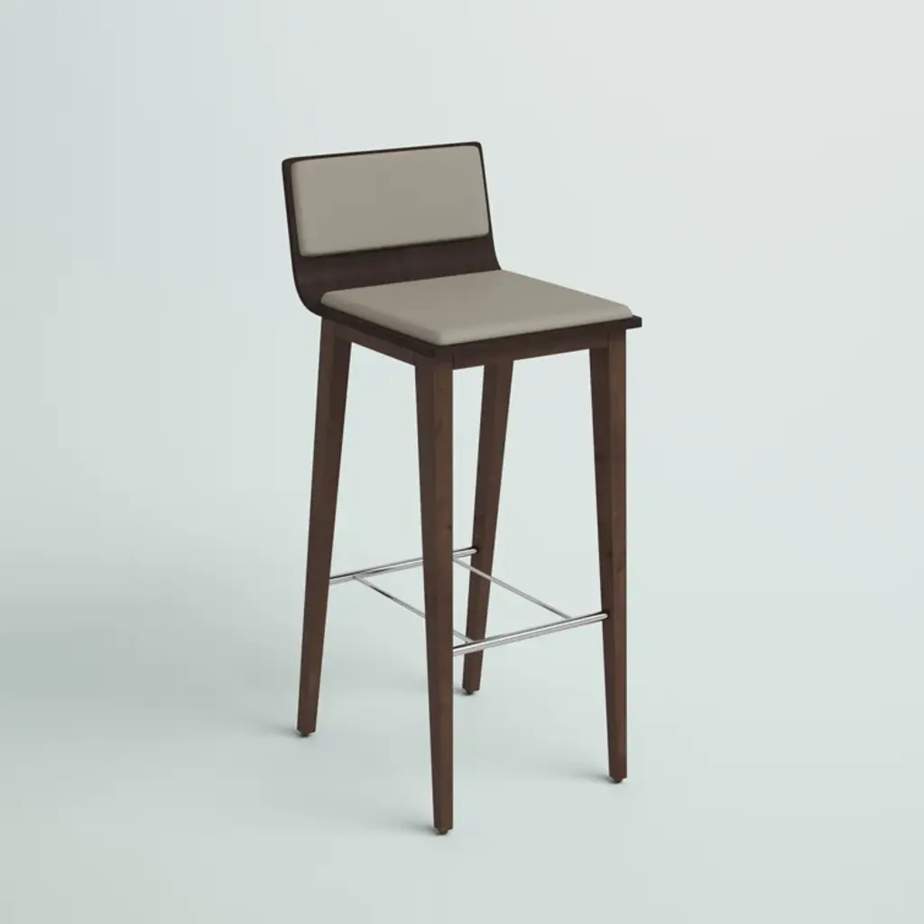 Sawyer Upholstered Counter Stool With Solid Wood Frame