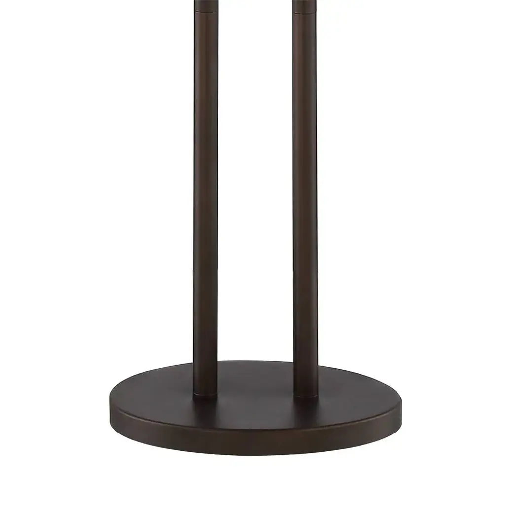 Modern Floor Lamp 62" Tall Roman Bronze For Living Family Room - 19" X 62" - Brown - 19" X 62"